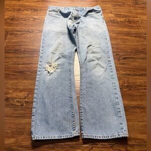 Levi’s 517 Men's Classic Bootcut Jeans 35x32 Blue Denim